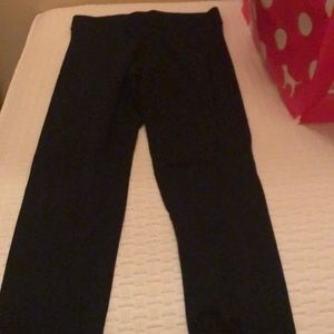 Victoria’s Secret Pink thin black leggings